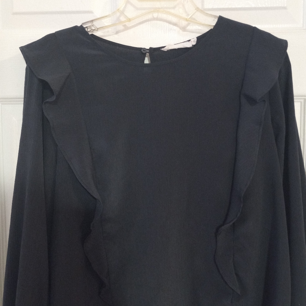 Ruffled blouse